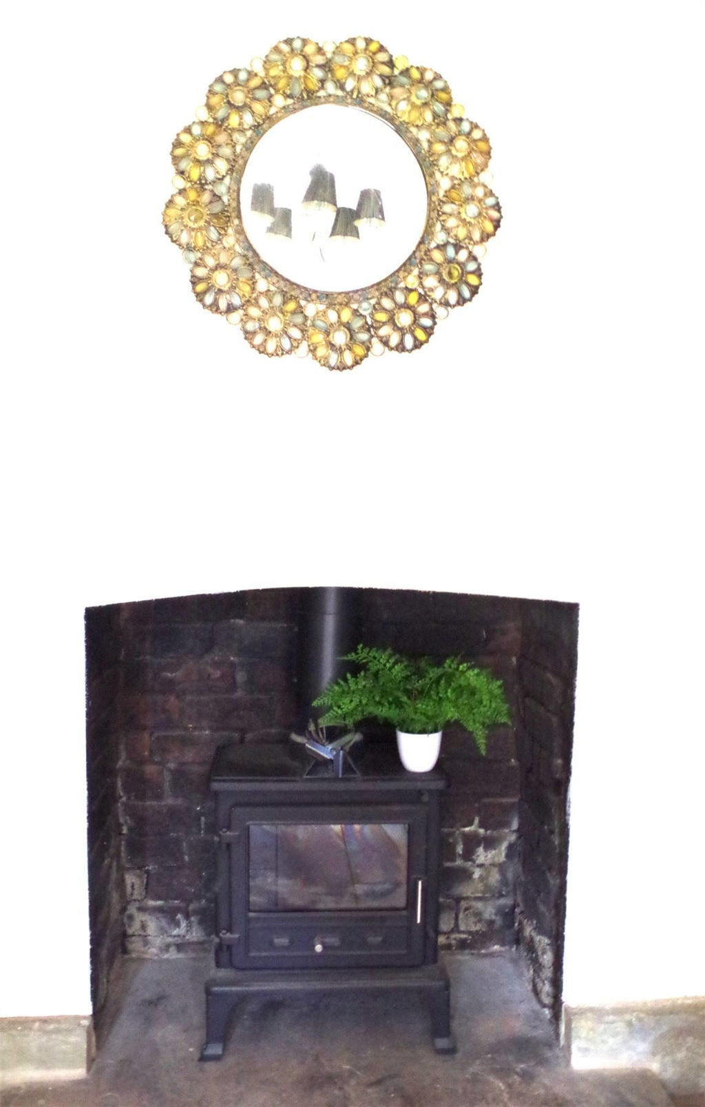 Artificial Fern Plant 30cm Botanical Fern 30cm Display-3