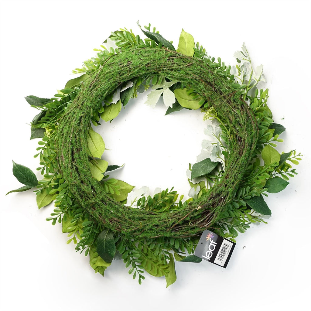 Artificial Wreath Fern Leaf-4