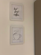 Coffee Cup Simple Line Work Kitchen Wall Decor Print-4