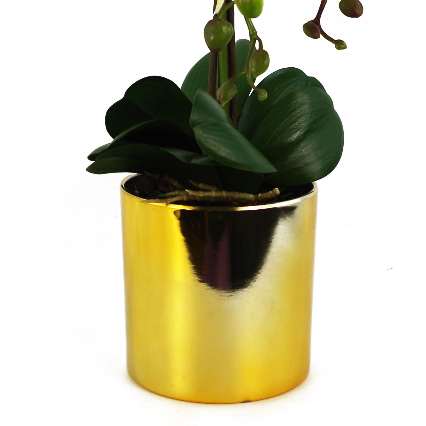 Artificial Orchid Large Purple Gold 52cm-4