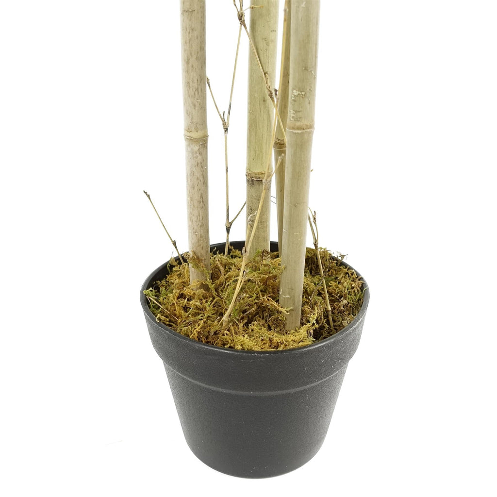 Artificial Bamboo Plants Trees Wood Trunk 120cm-2